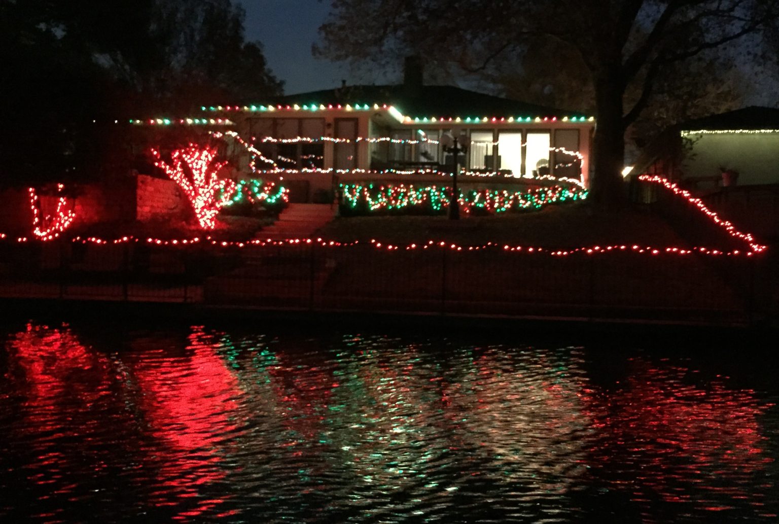 Lakeside Lights Delight Lake Interlochen